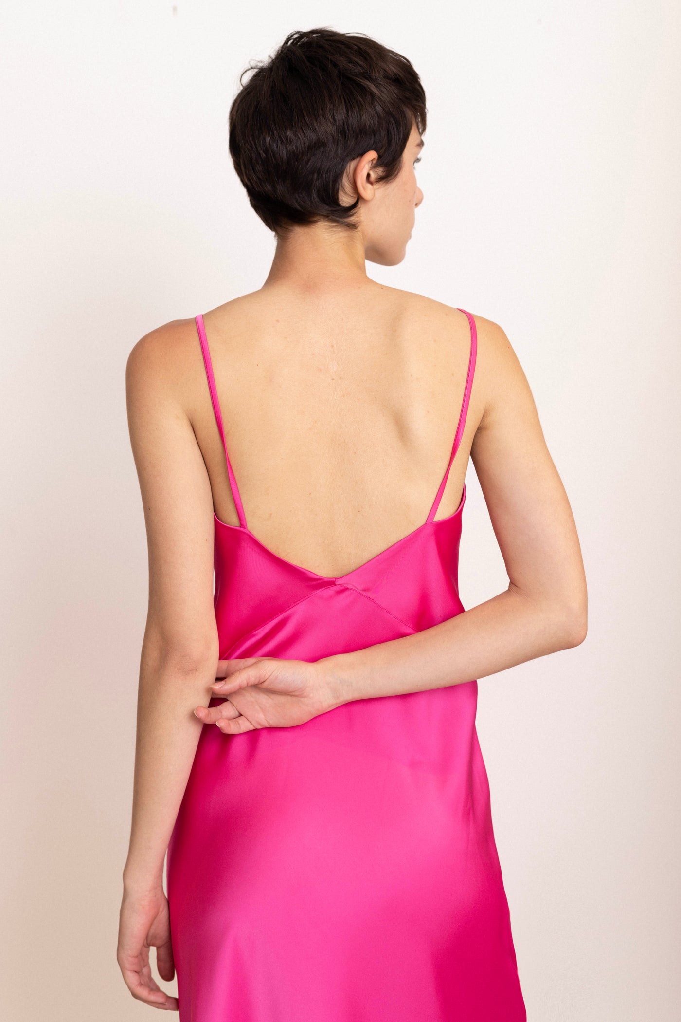 Carmen Slip Dress - Pink