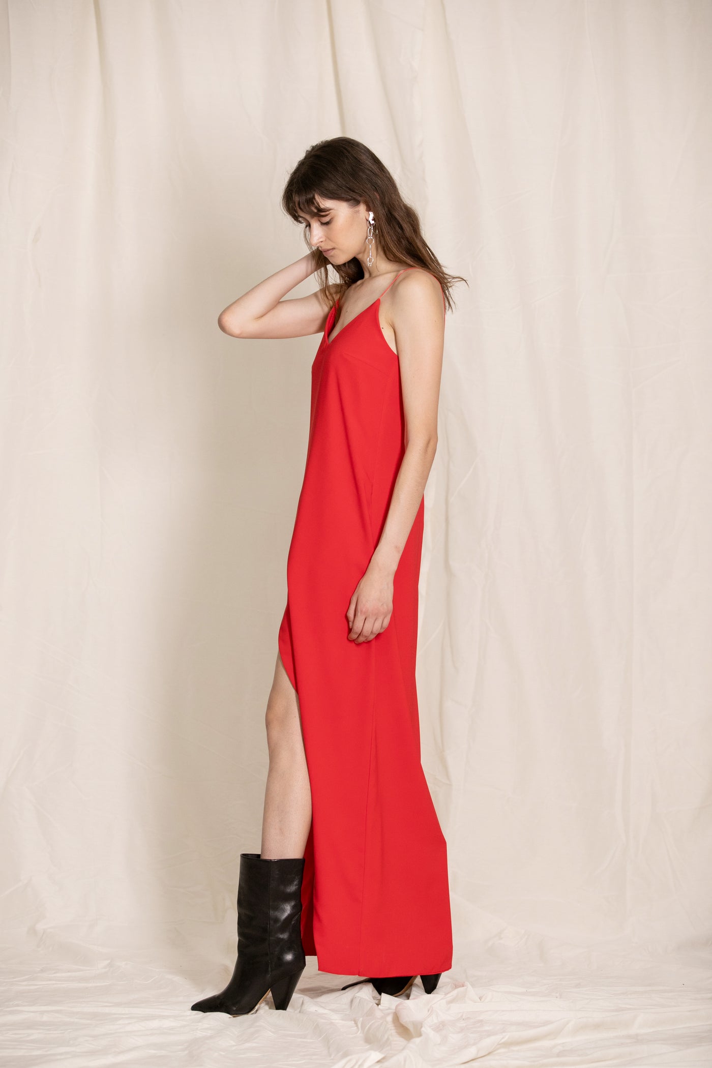 Lana Wrap Dress - Red