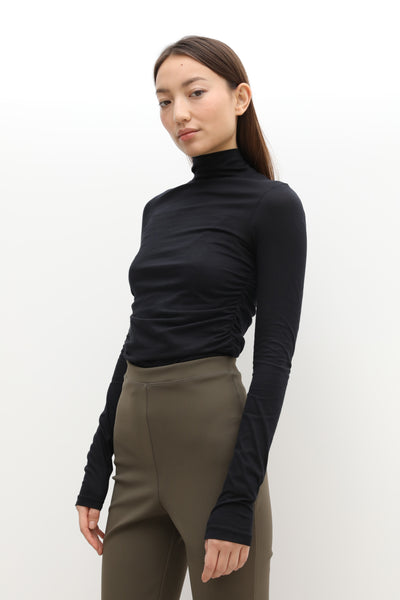 Luke Turtleneck Shirt - Black