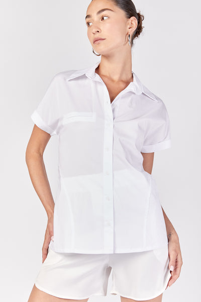 Smith Buttoned Shirt - White